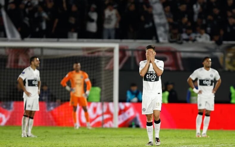 Olimpia se despidió de la Sudamericana con una goleada que duele