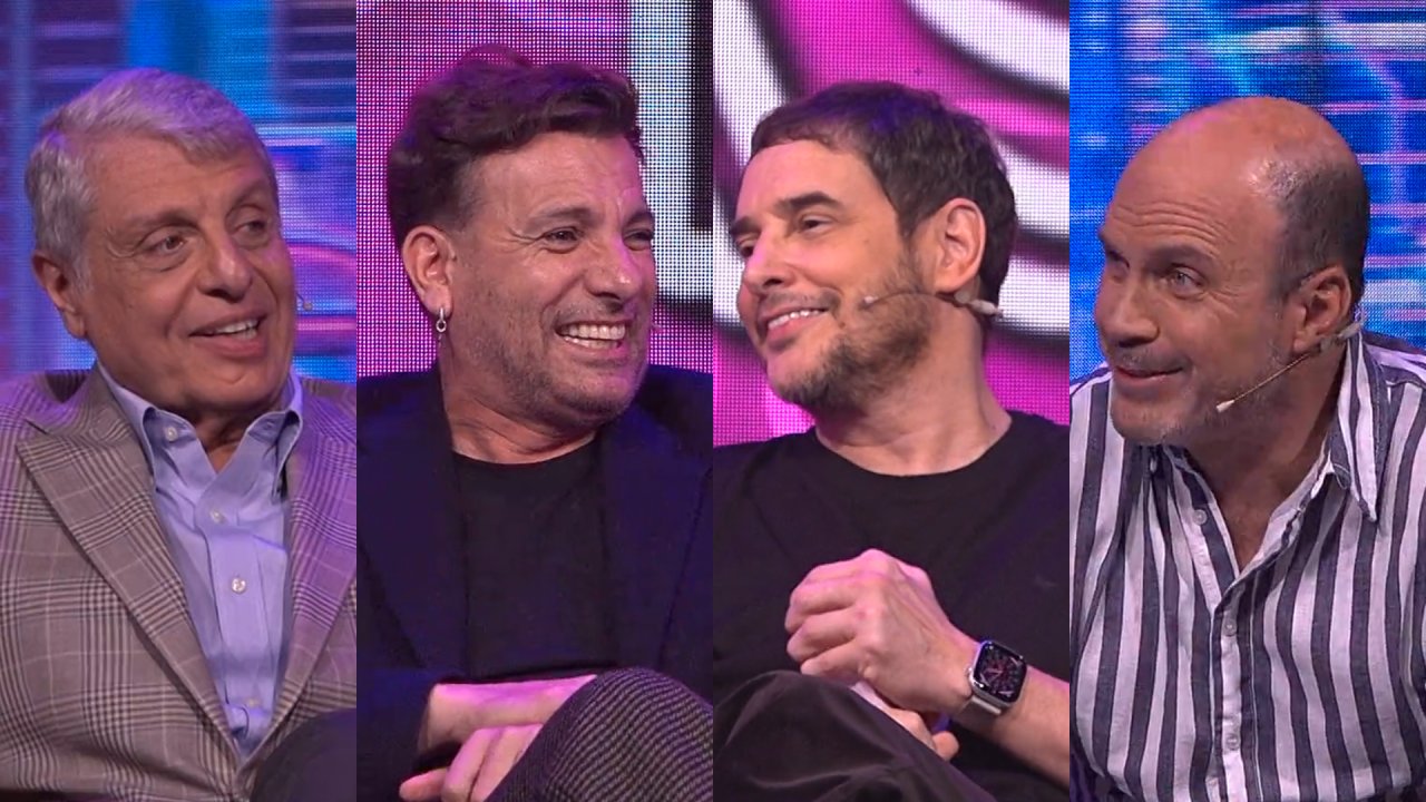 Abdala, Bossi, Lussich y Álvarez: cuando la tele y la política se sientan a la misma mesa