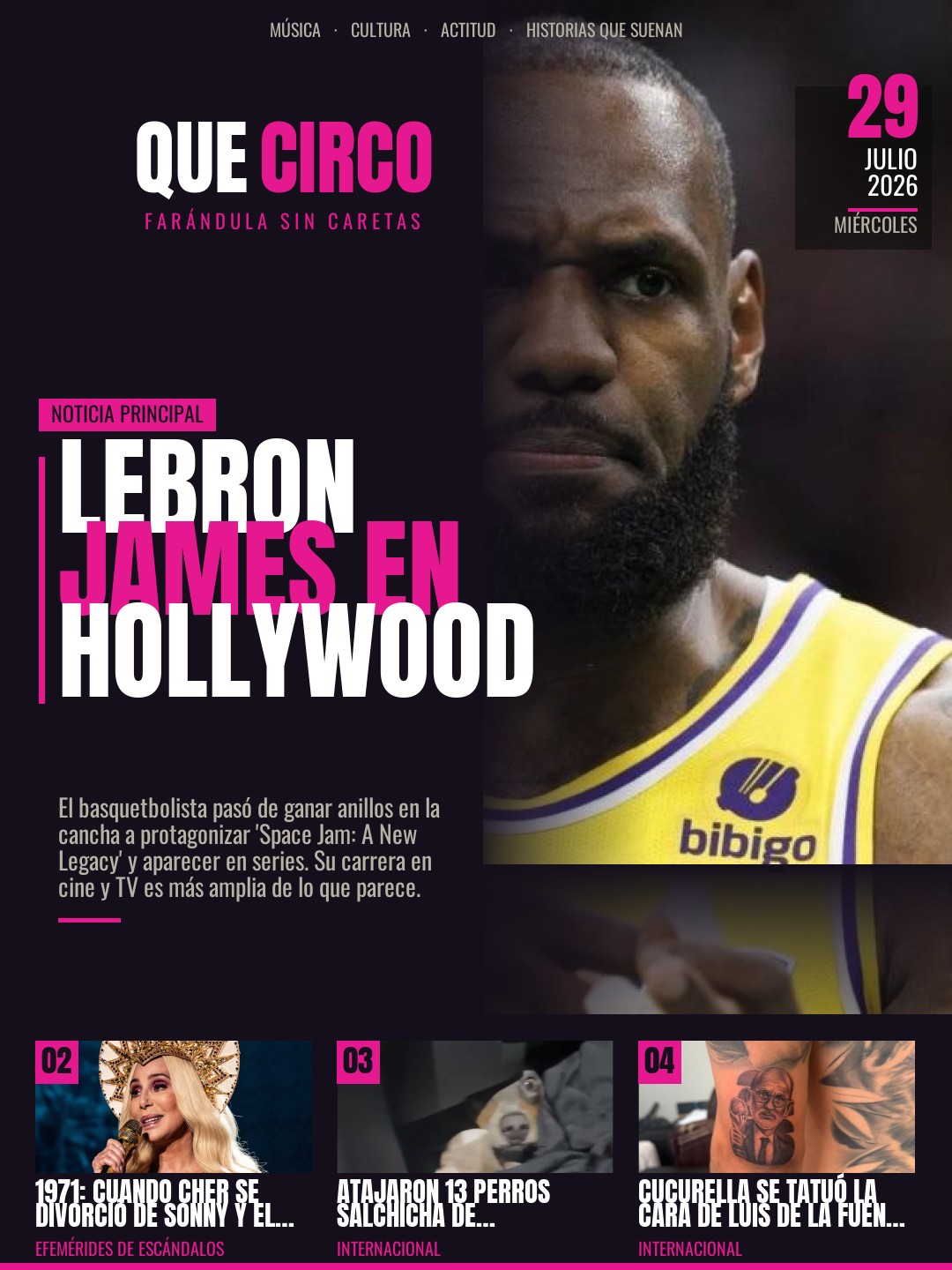 La tapa del día — Que Circo