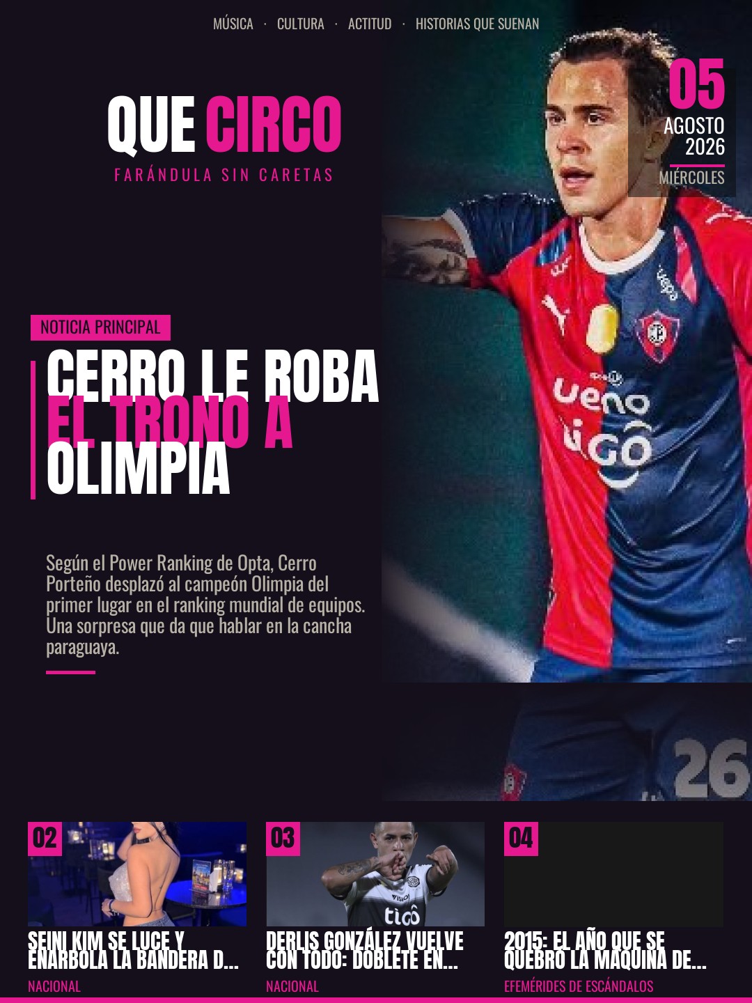 La tapa del día — Que Circo