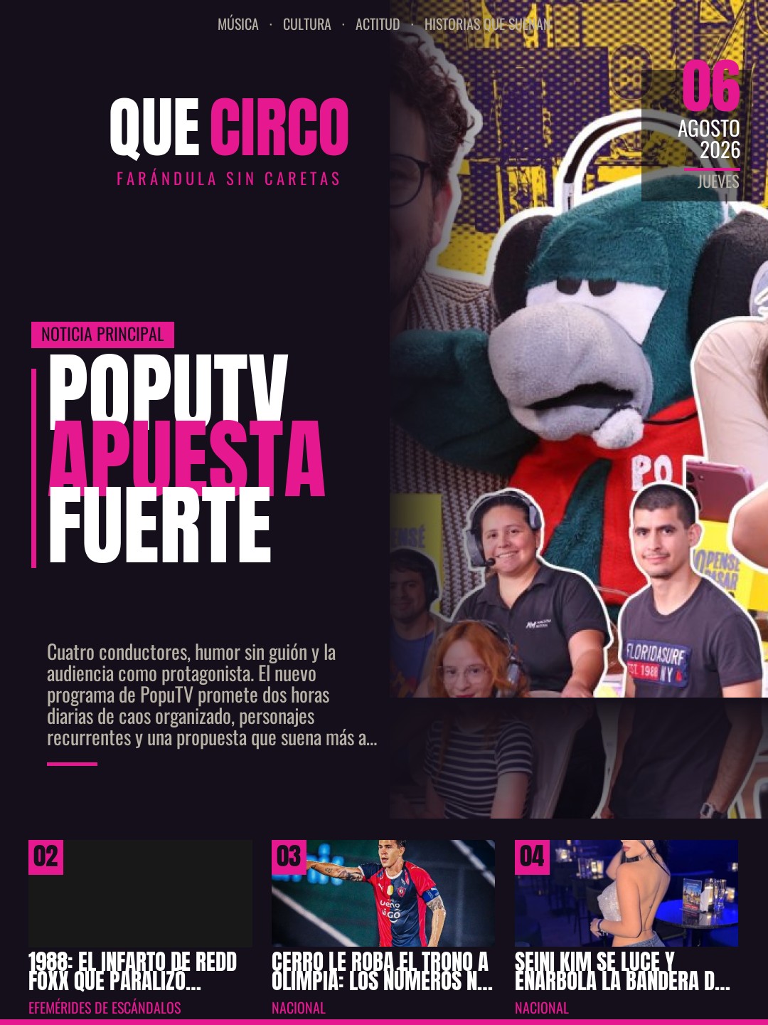 La tapa del día — Que Circo