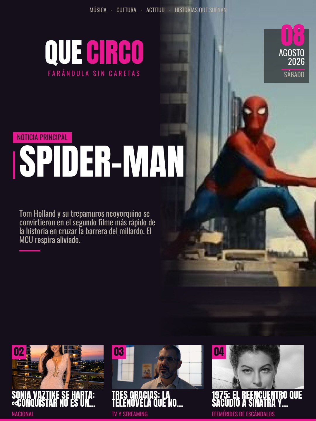 La tapa del día — Que Circo