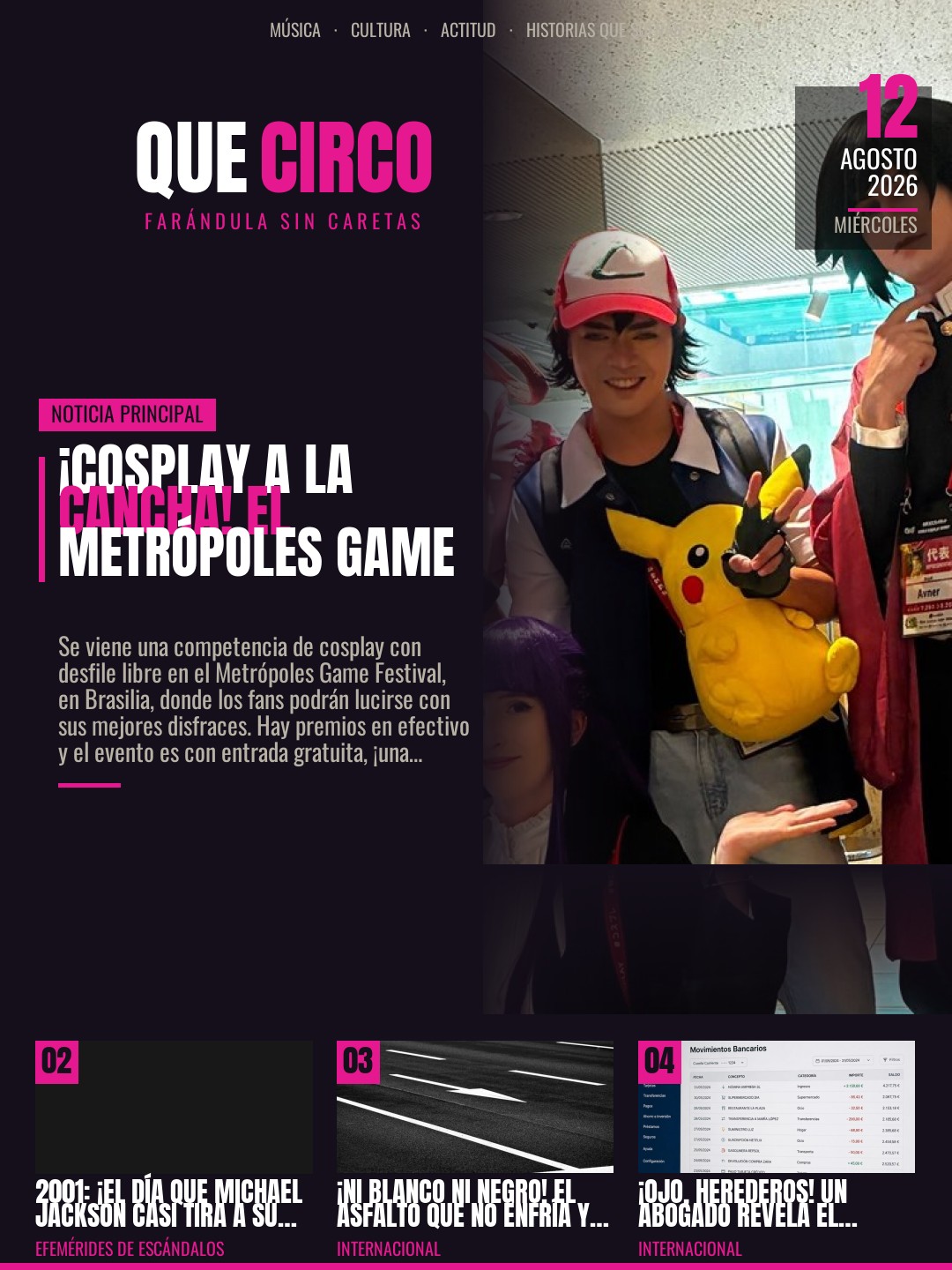 La tapa del día — Que Circo