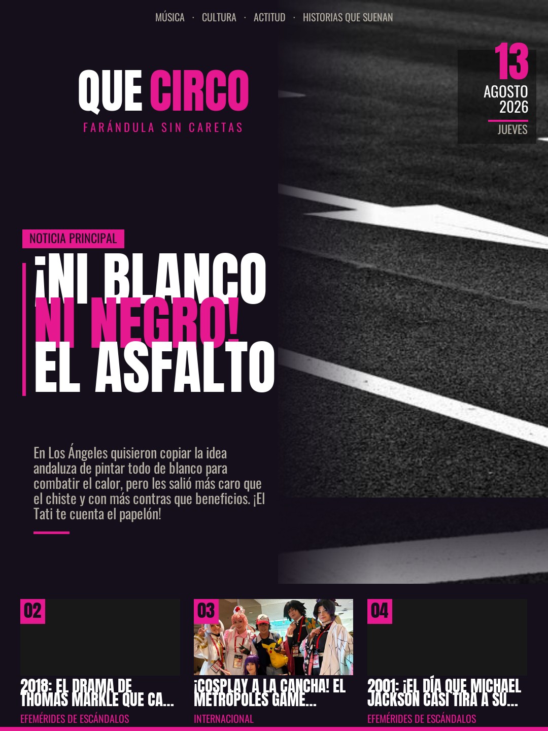 La tapa del día — Que Circo