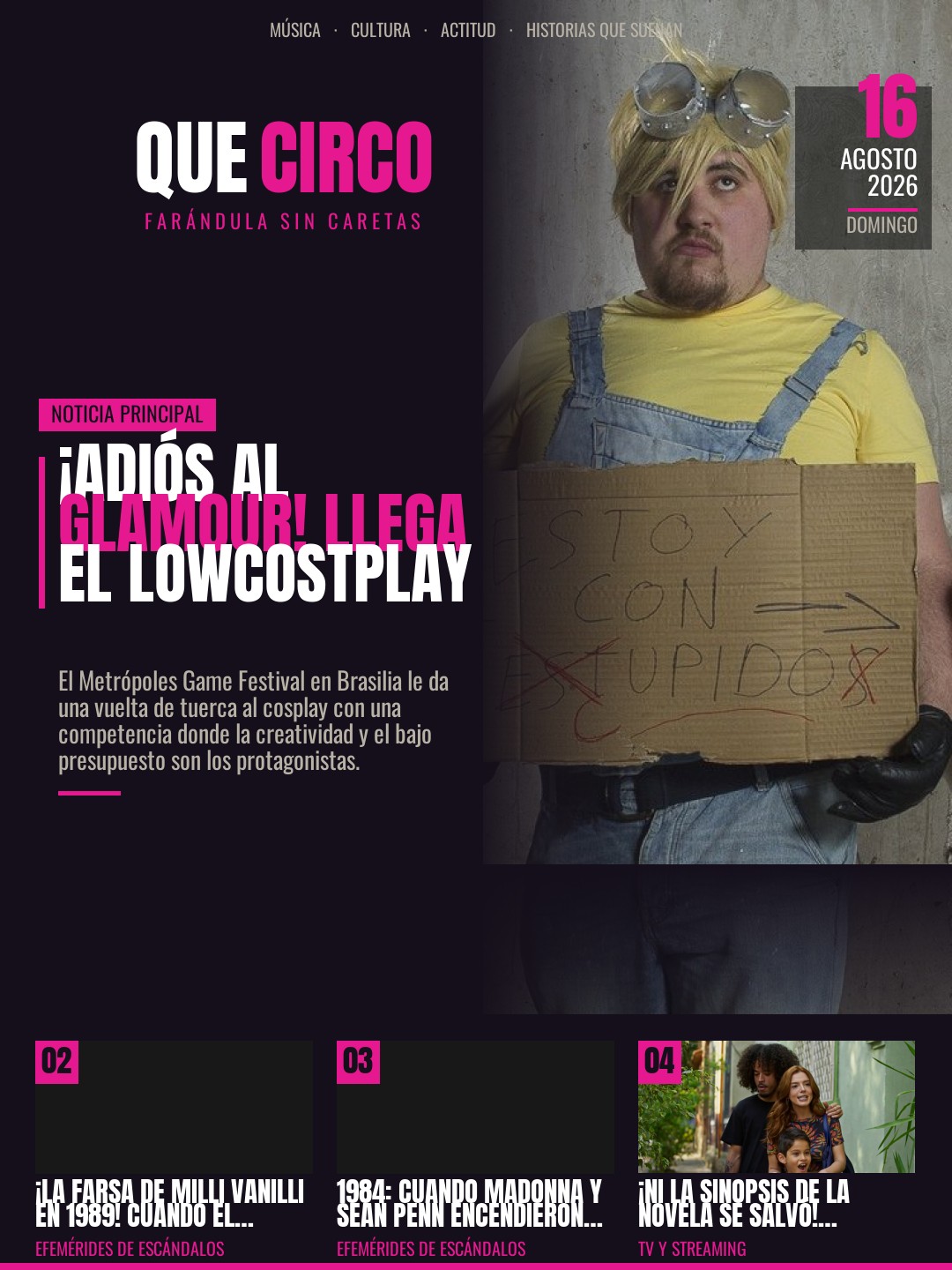 La tapa del día — Que Circo