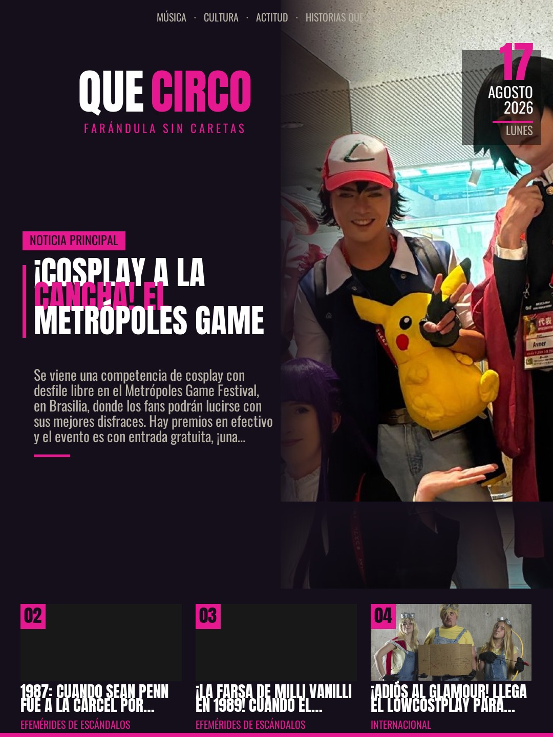 La tapa del día — Que Circo