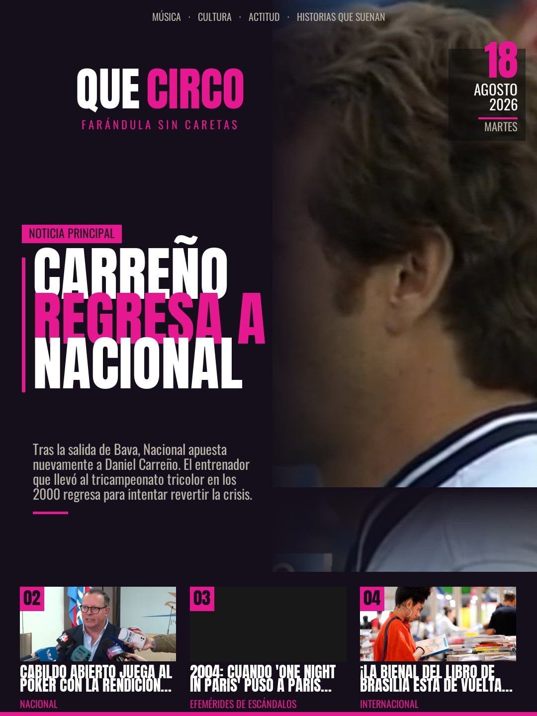 La tapa del día — Que Circo