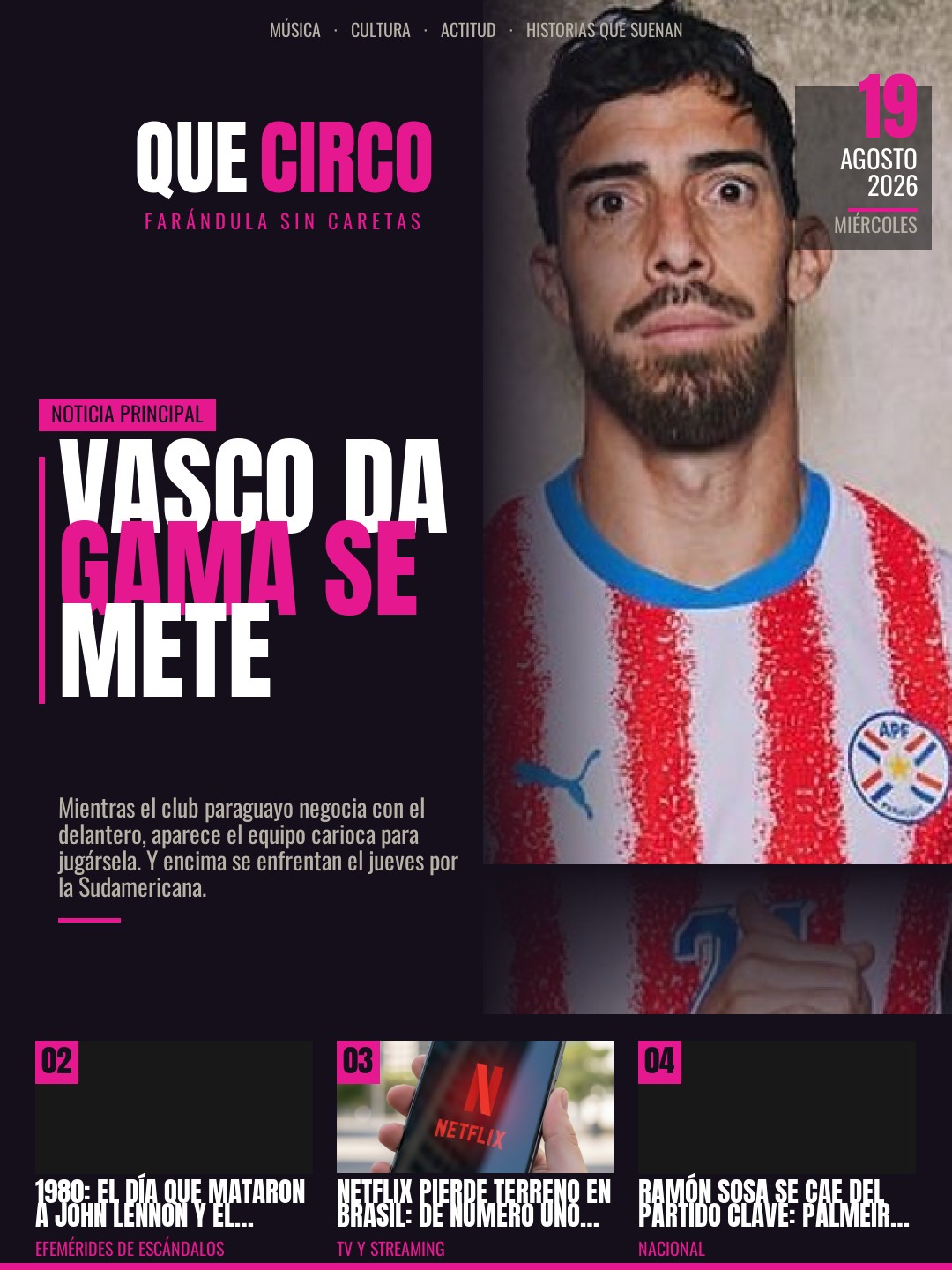 La tapa del día — Que Circo