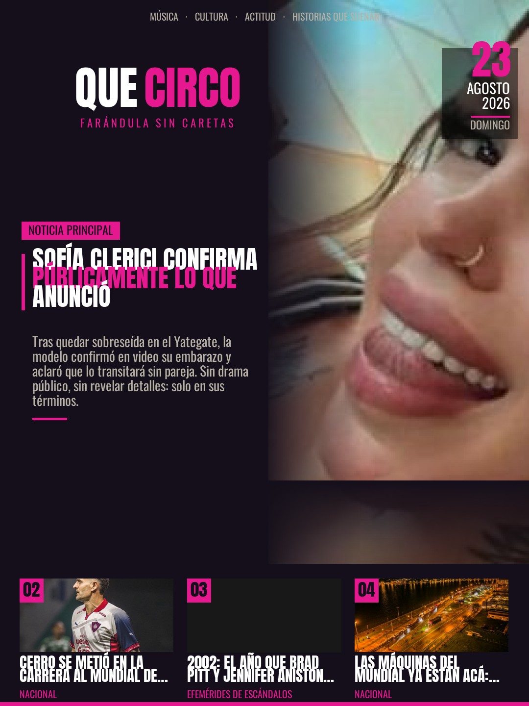 La tapa del día — Que Circo