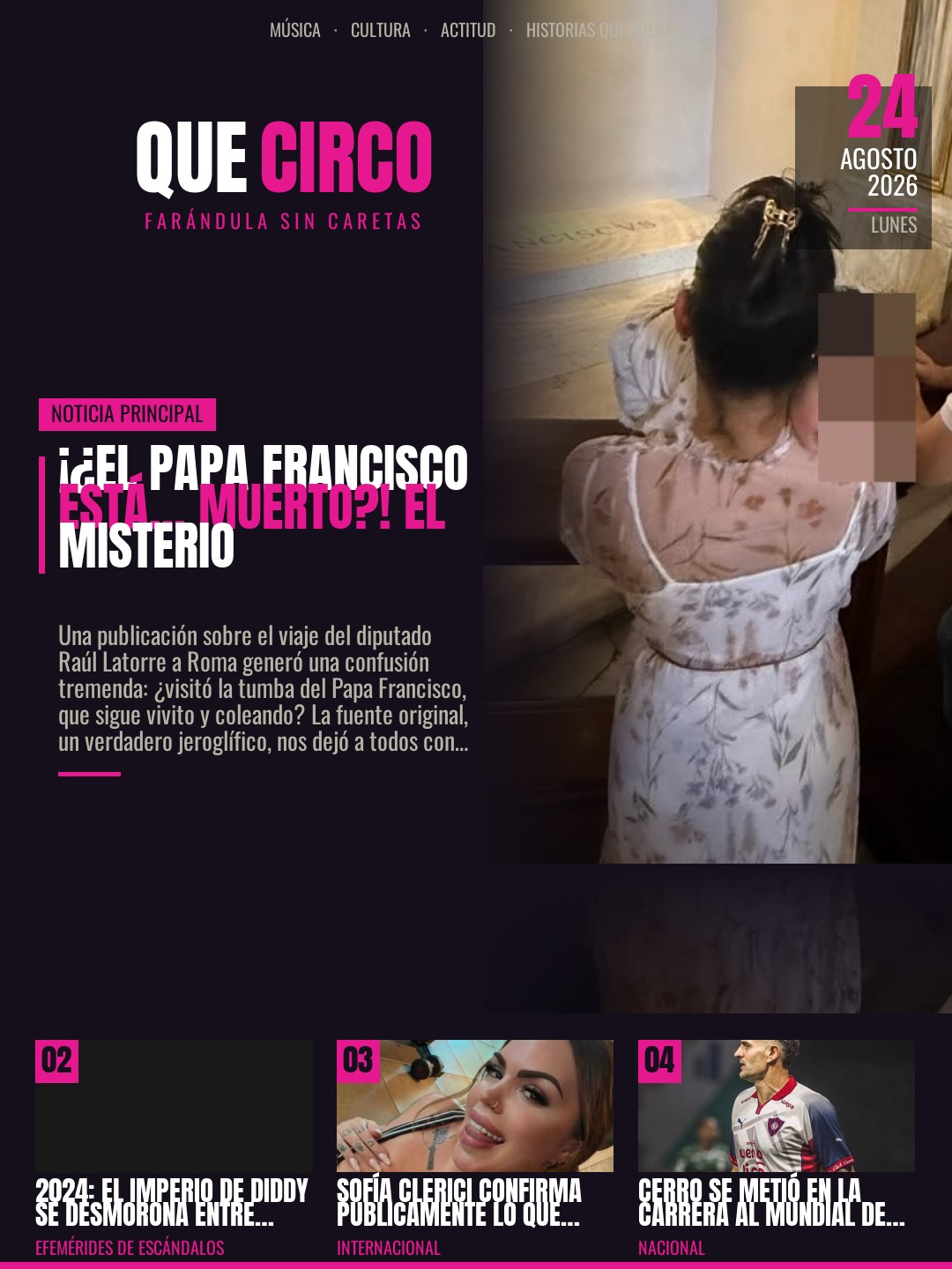 La tapa del día — Que Circo