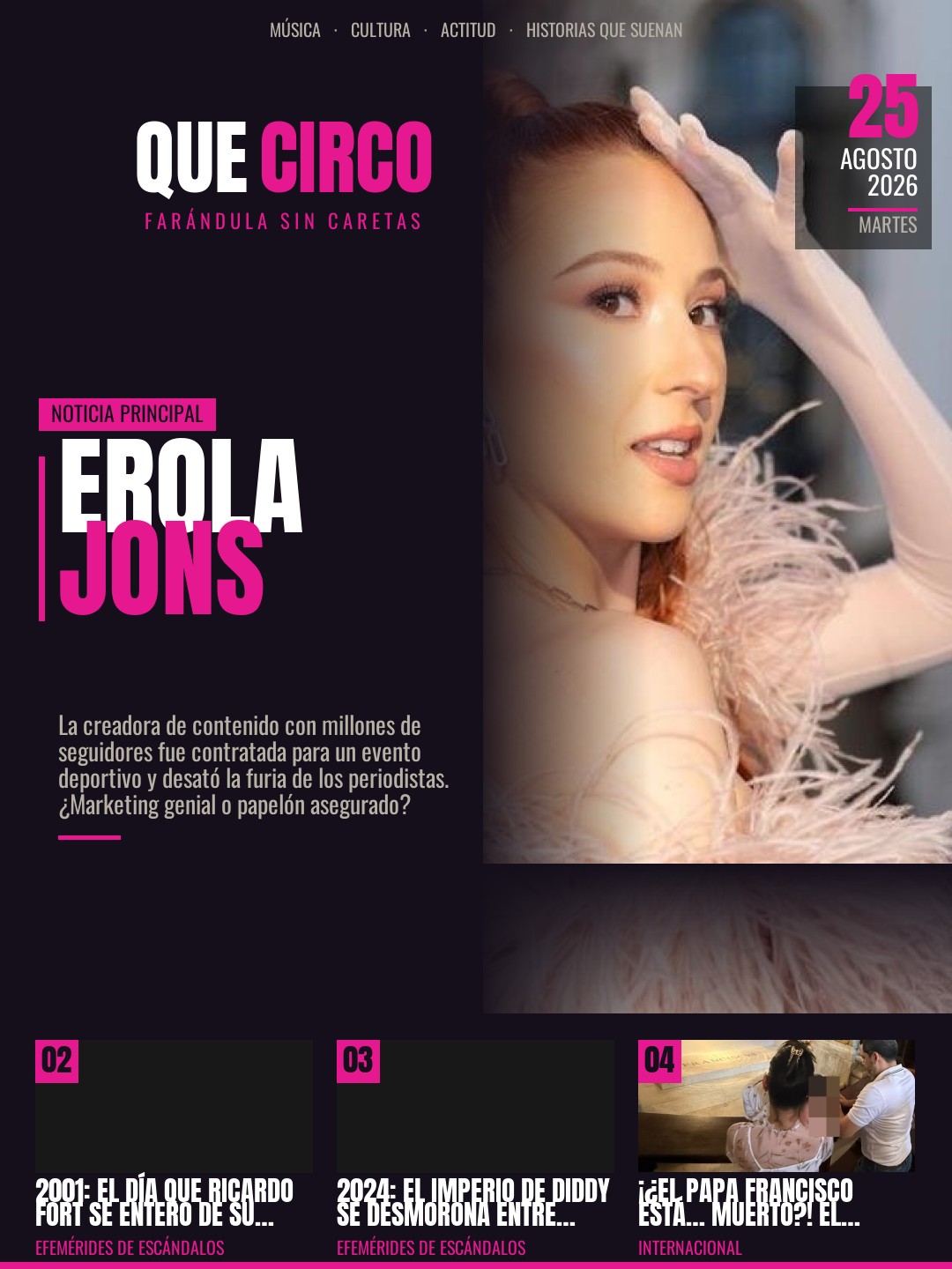 La tapa del día — Que Circo