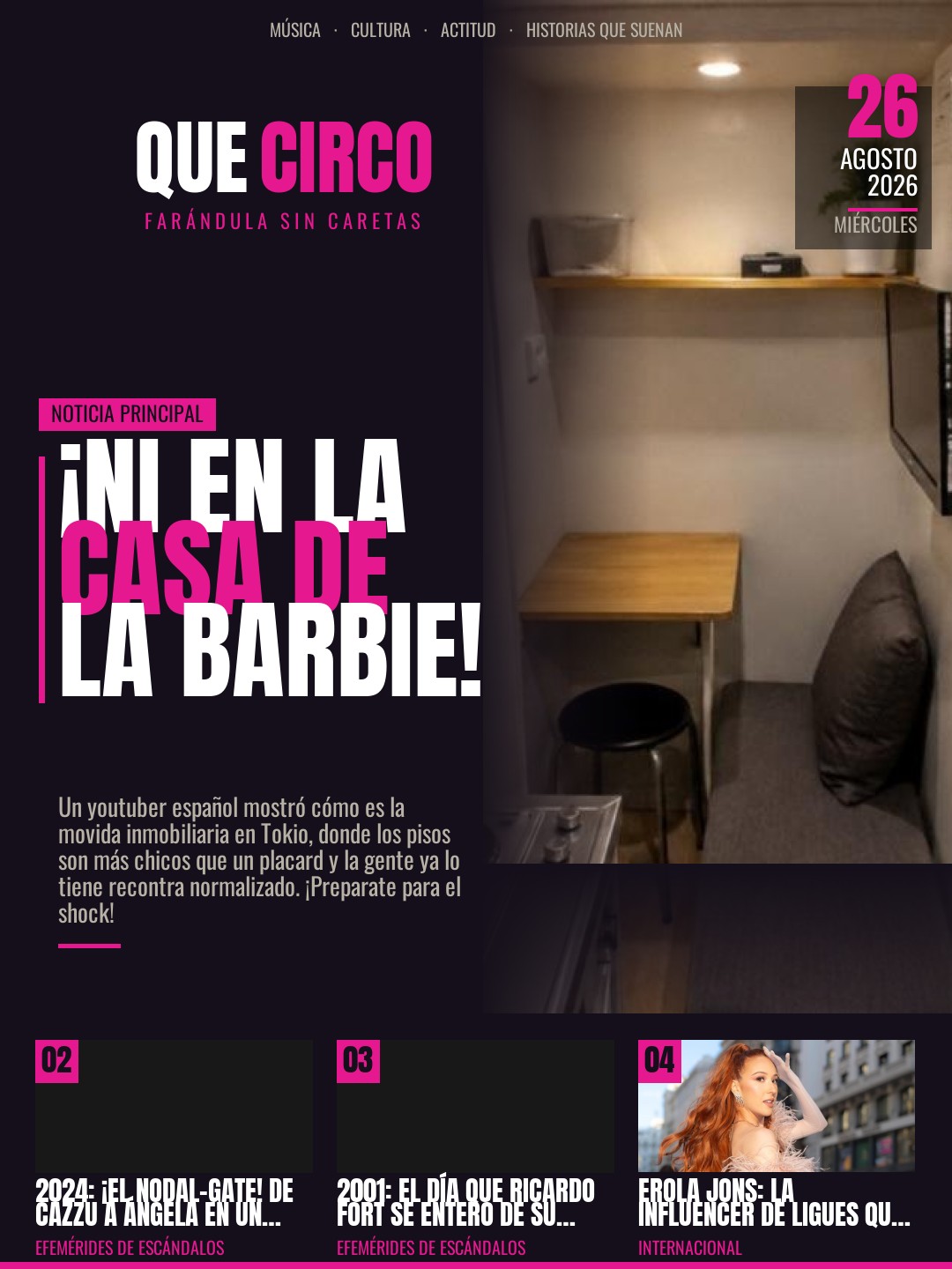La tapa del día — Que Circo