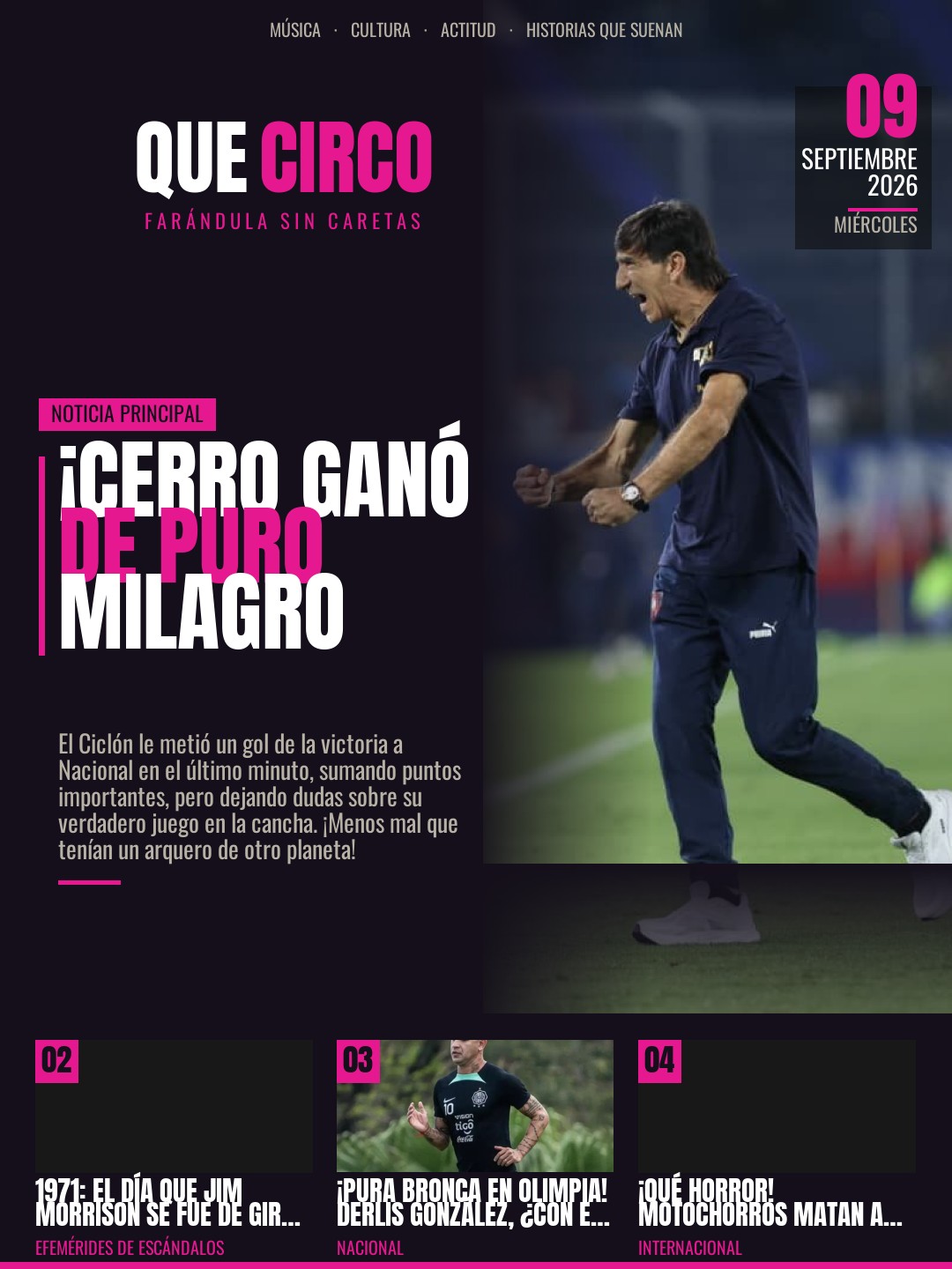 La tapa del día — Que Circo
