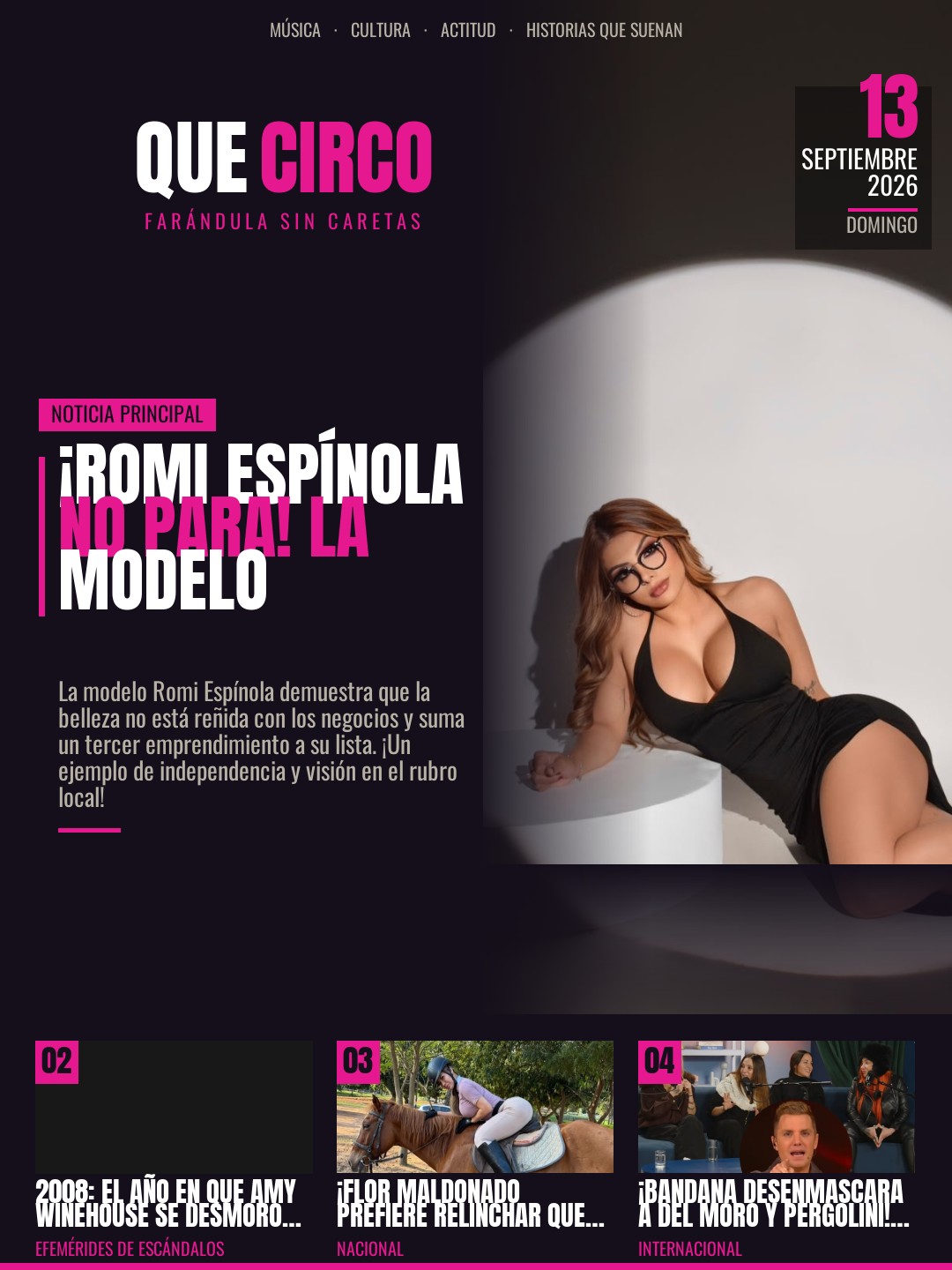 La tapa del día — Que Circo