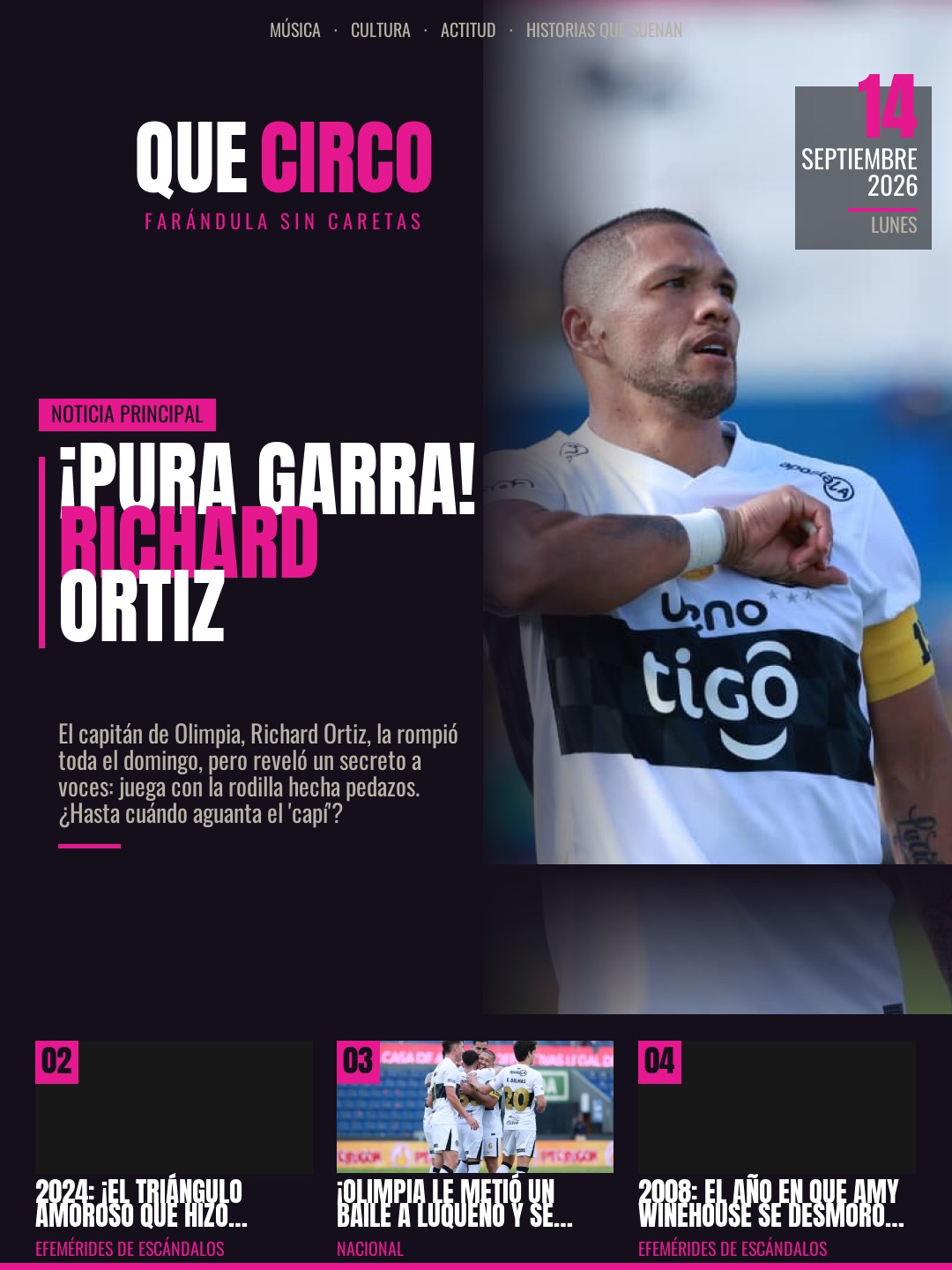 La tapa del día — Que Circo