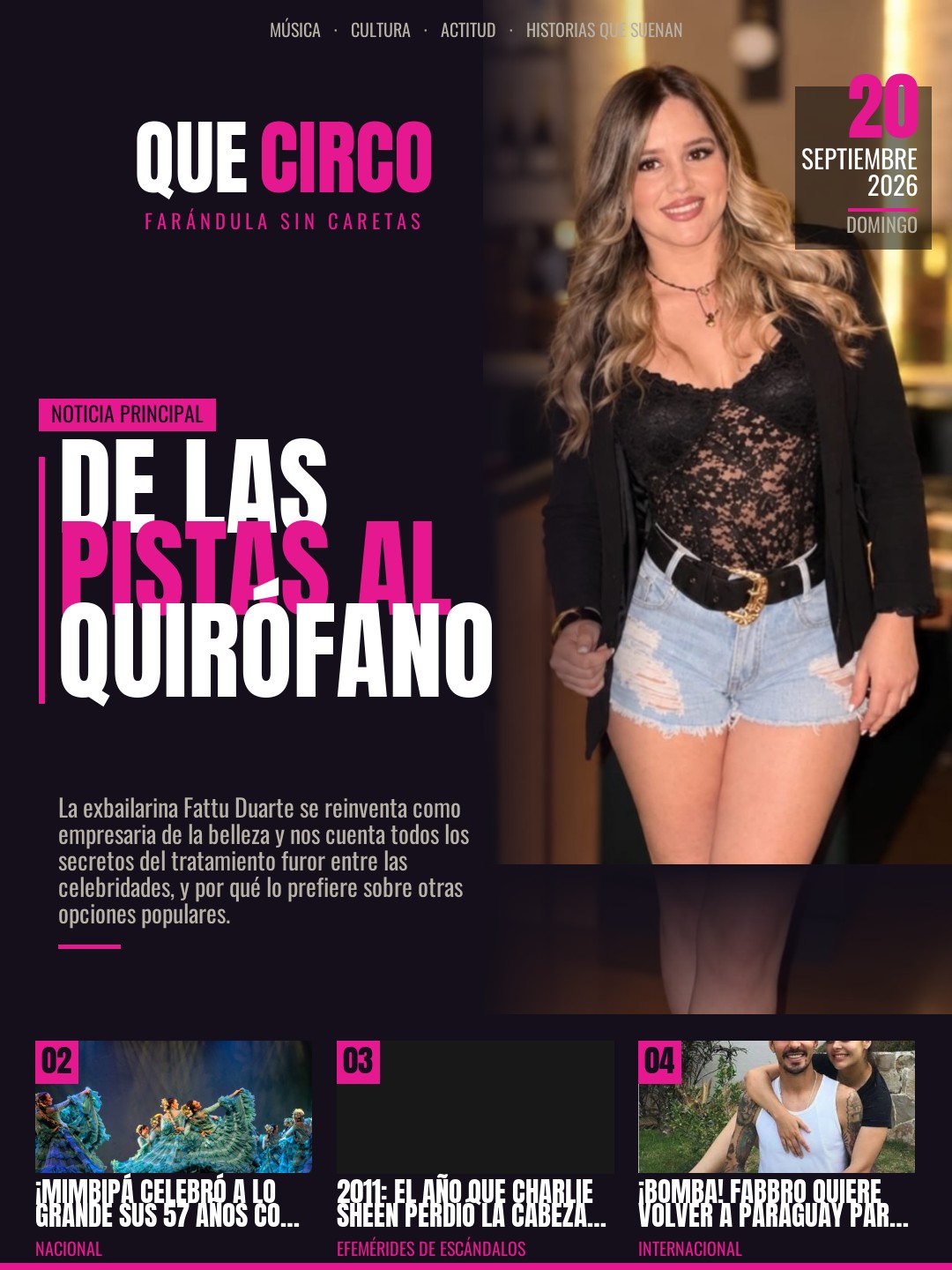 La tapa del día — Que Circo