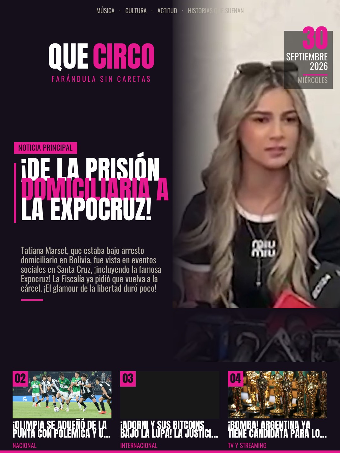 La tapa del día — Que Circo