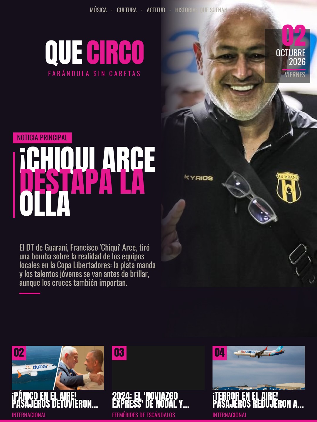 La tapa del día — Que Circo