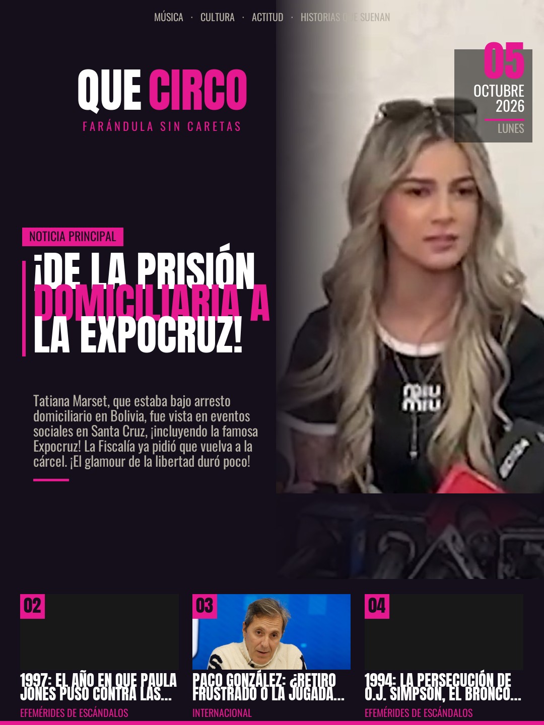La tapa del día — Que Circo