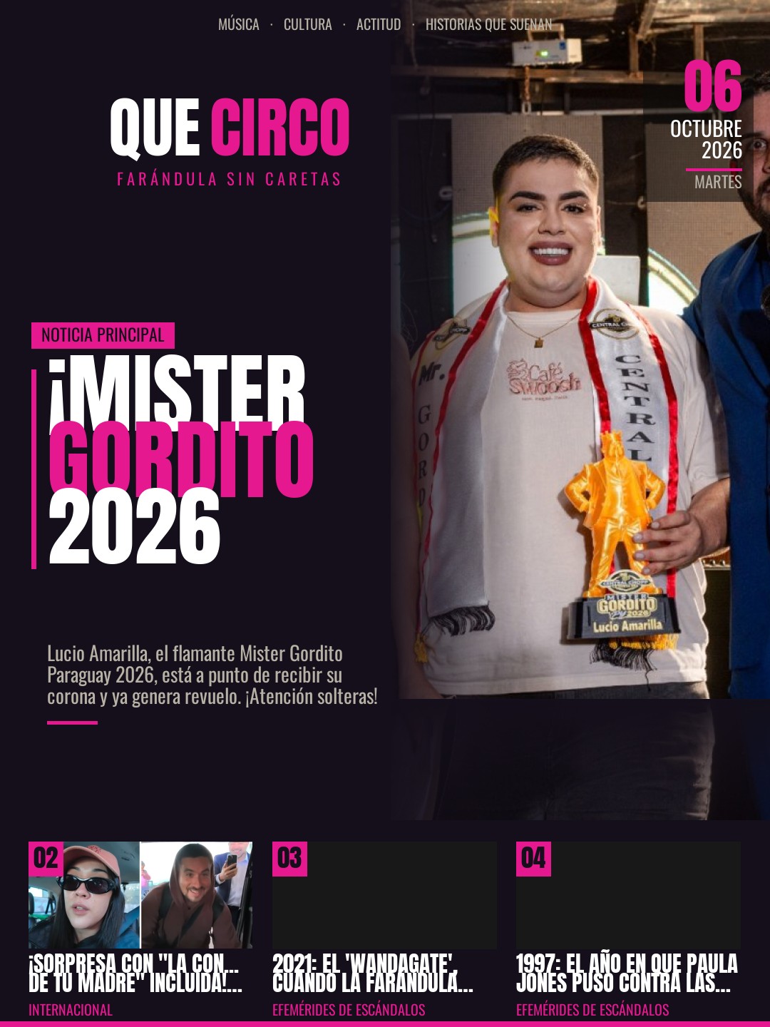 La tapa del día — Que Circo
