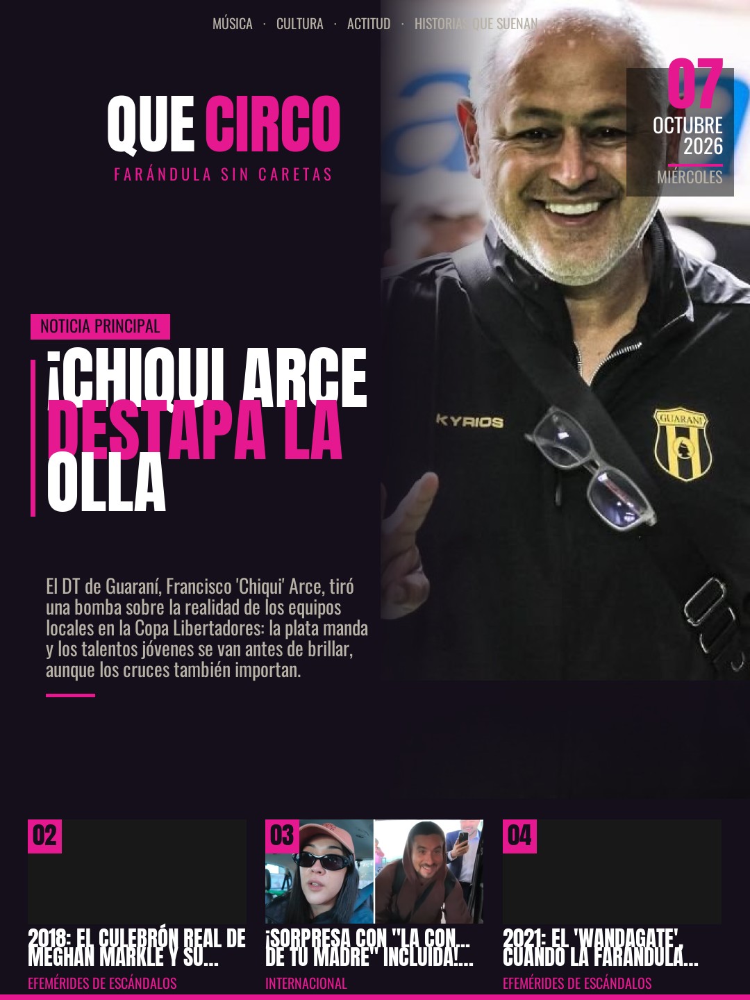 La tapa del día — Que Circo