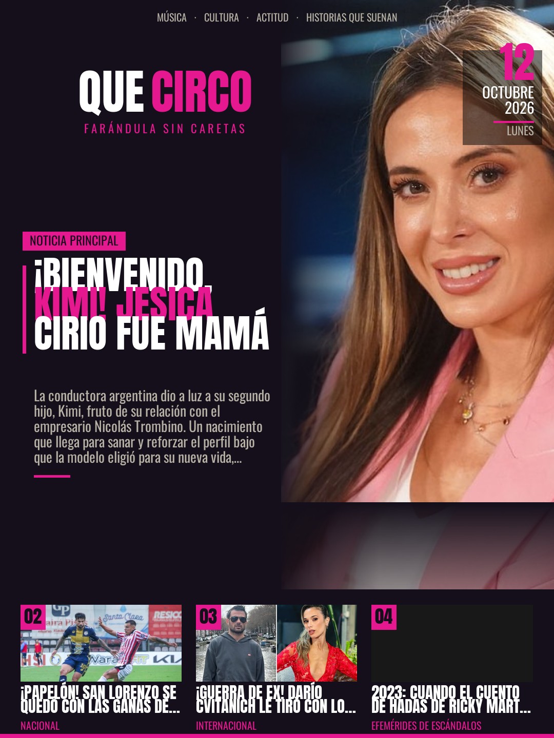 La tapa del día — Que Circo