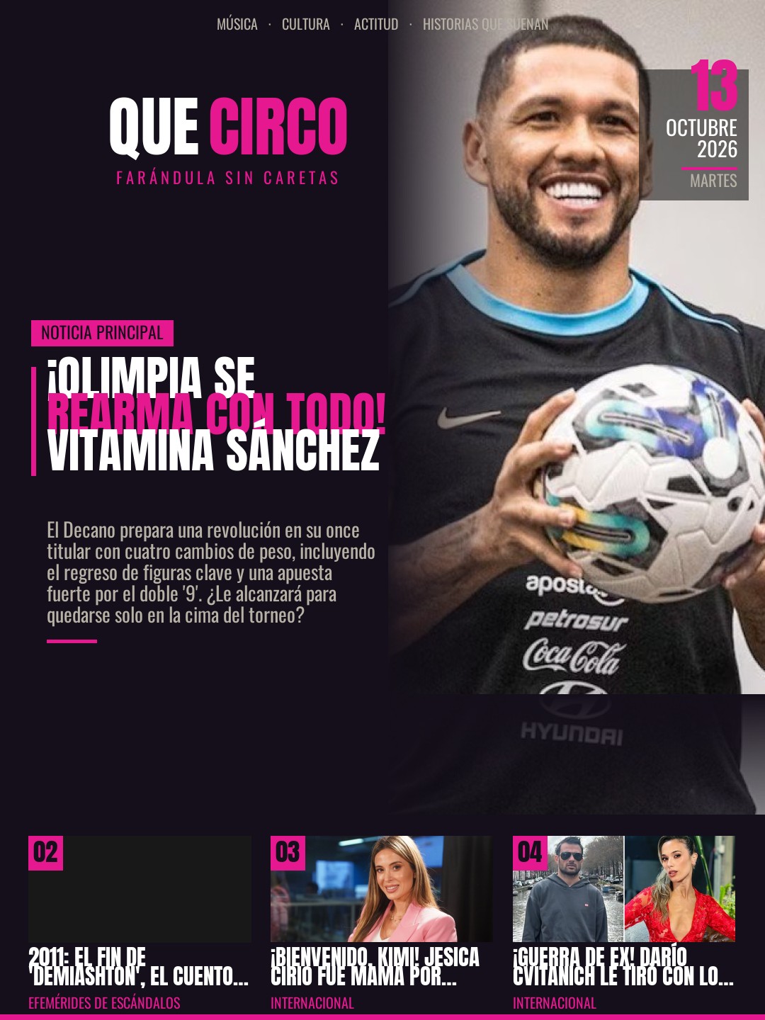 La tapa del día — Que Circo