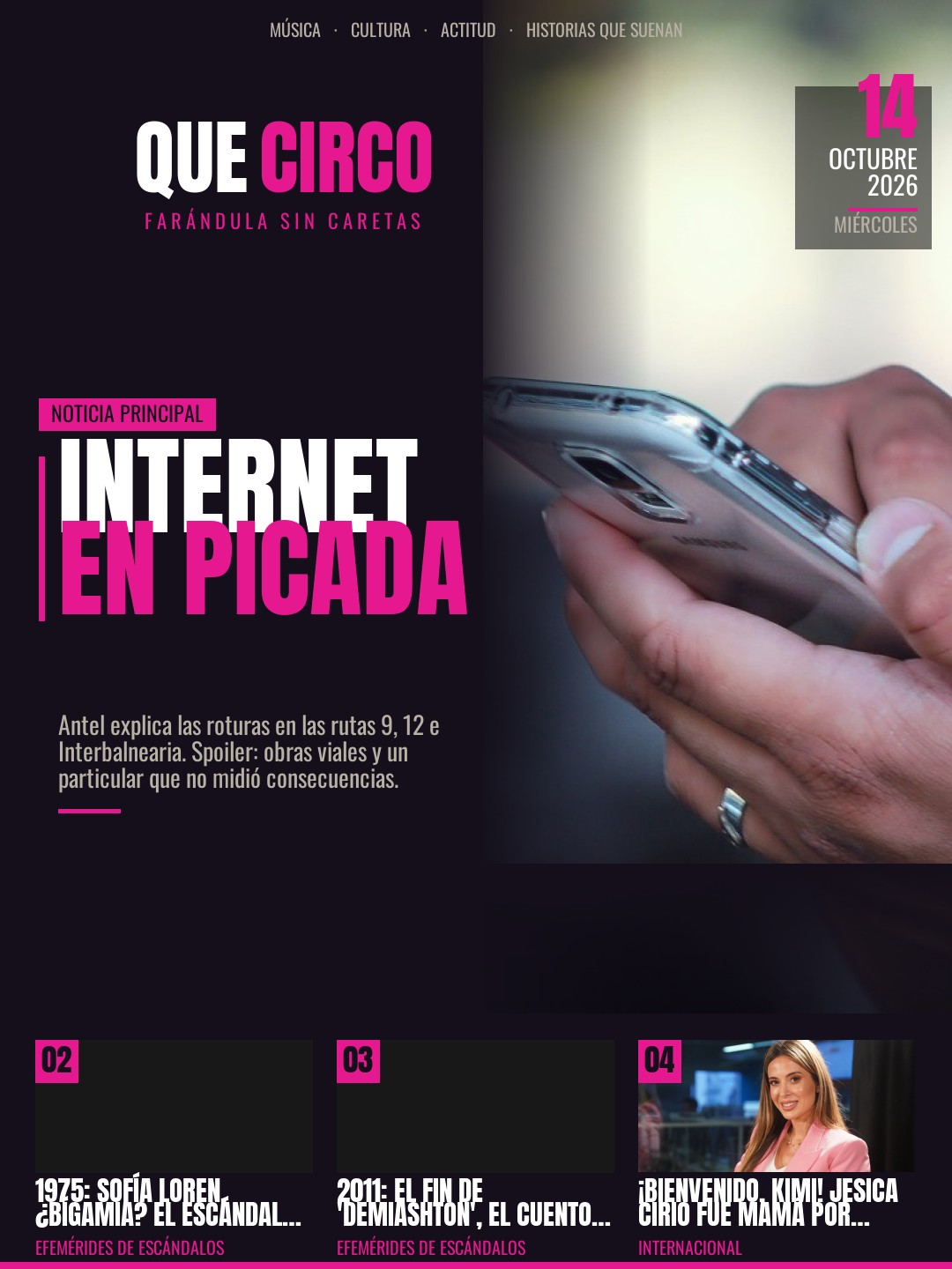 La tapa del día — Que Circo