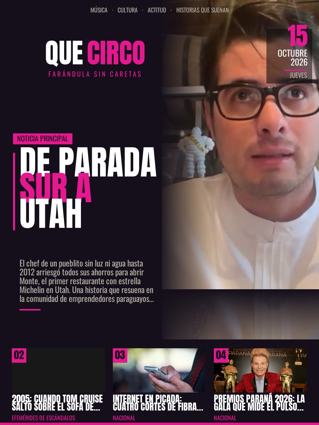 La tapa del día — Que Circo