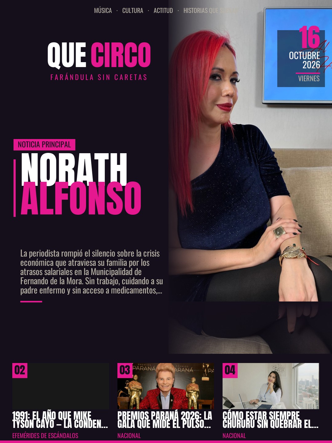 La tapa del día — Que Circo