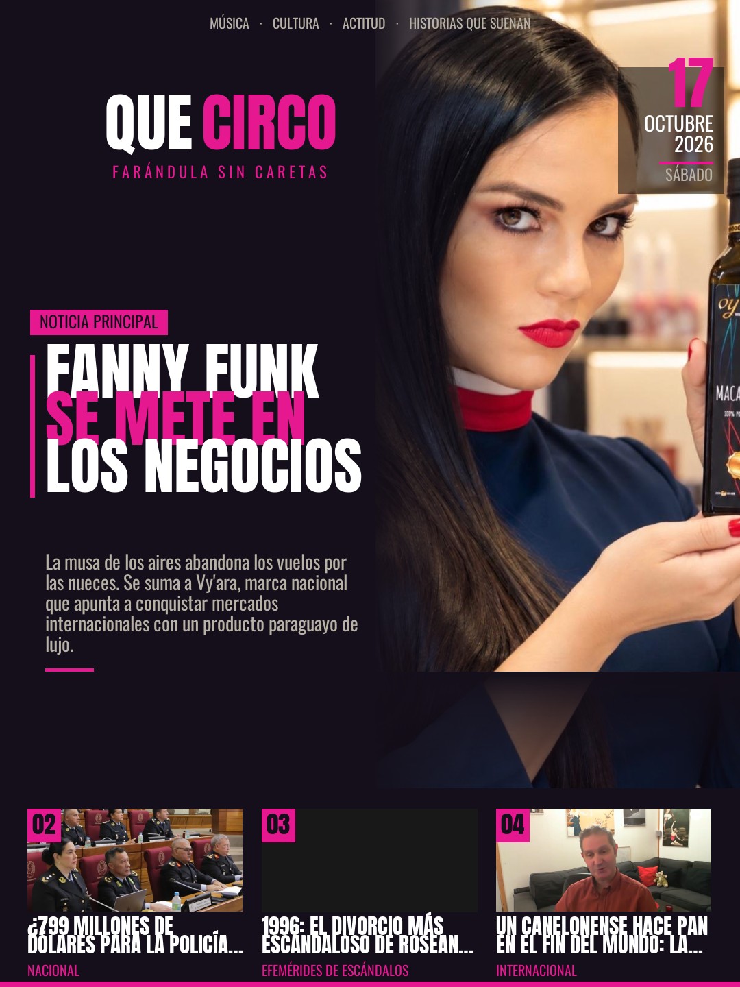 La tapa del día — Que Circo