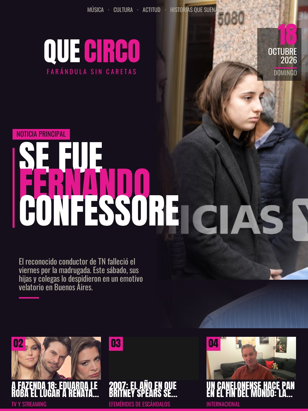 La tapa del día — Que Circo
