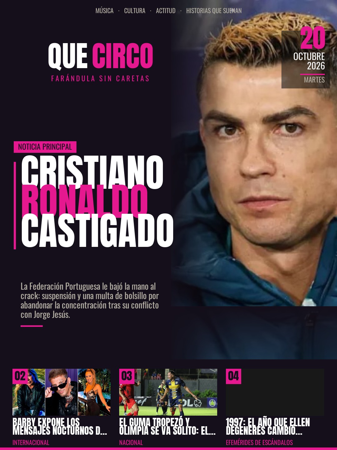 La tapa del día — Que Circo