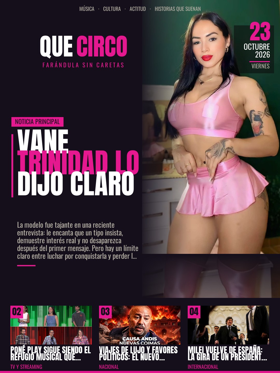 La tapa del día — Que Circo
