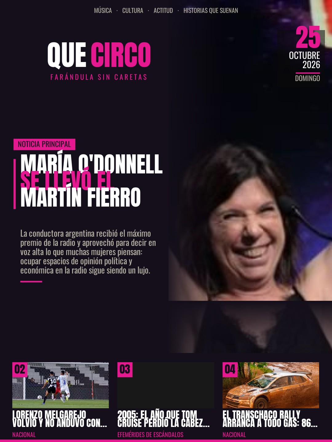 La tapa del día — Que Circo