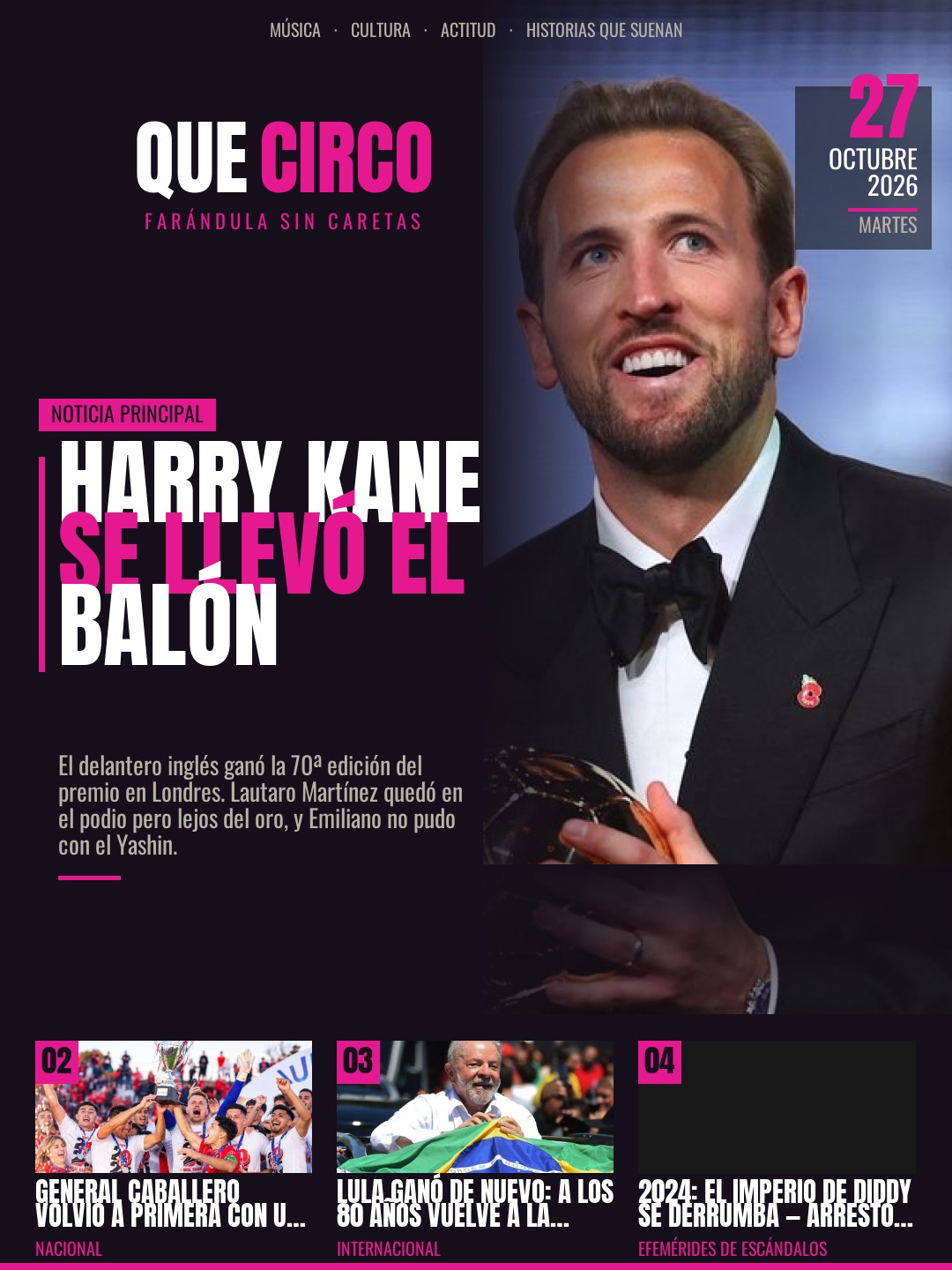 La tapa del día — Que Circo