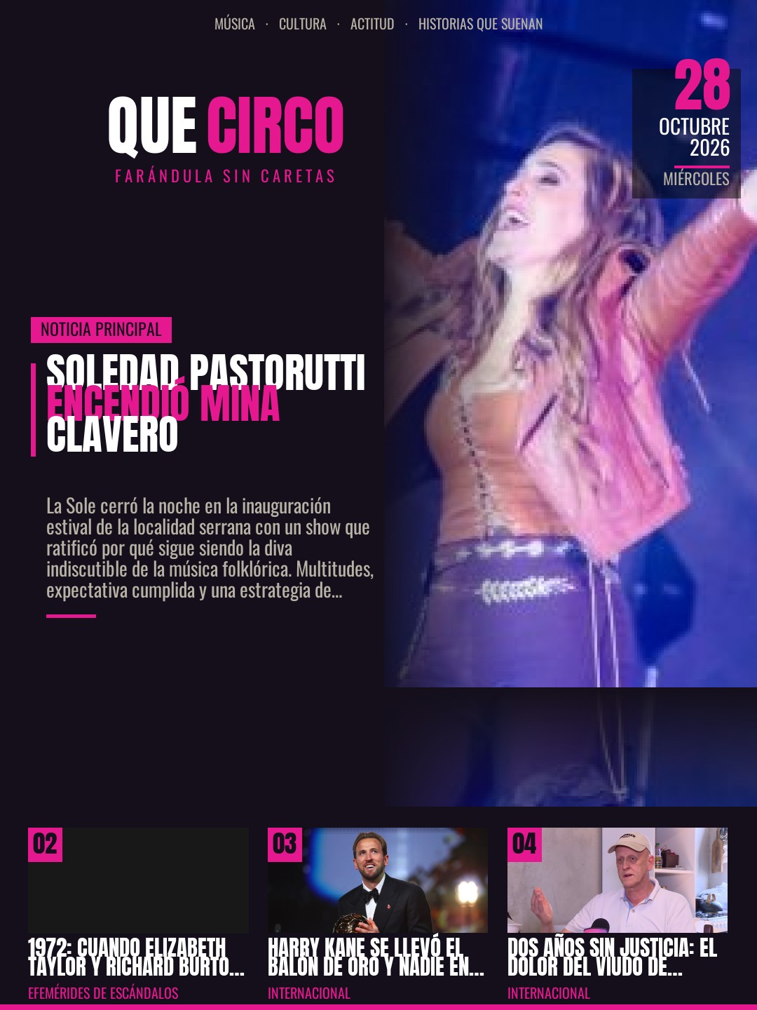 La tapa del día — Que Circo