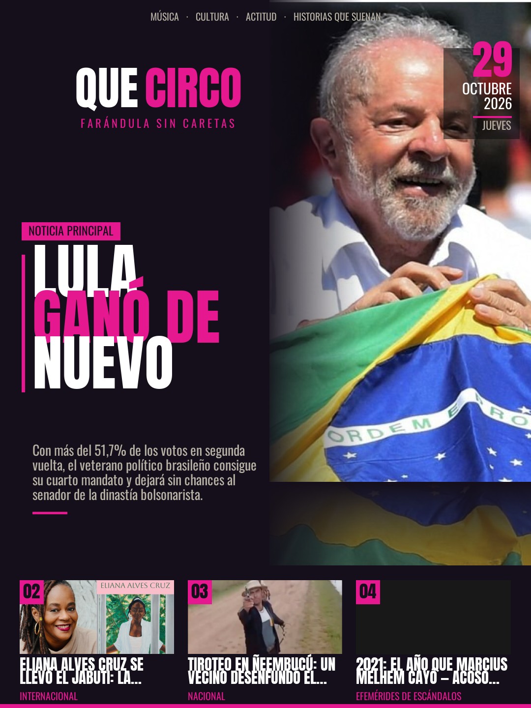 La tapa del día — Que Circo