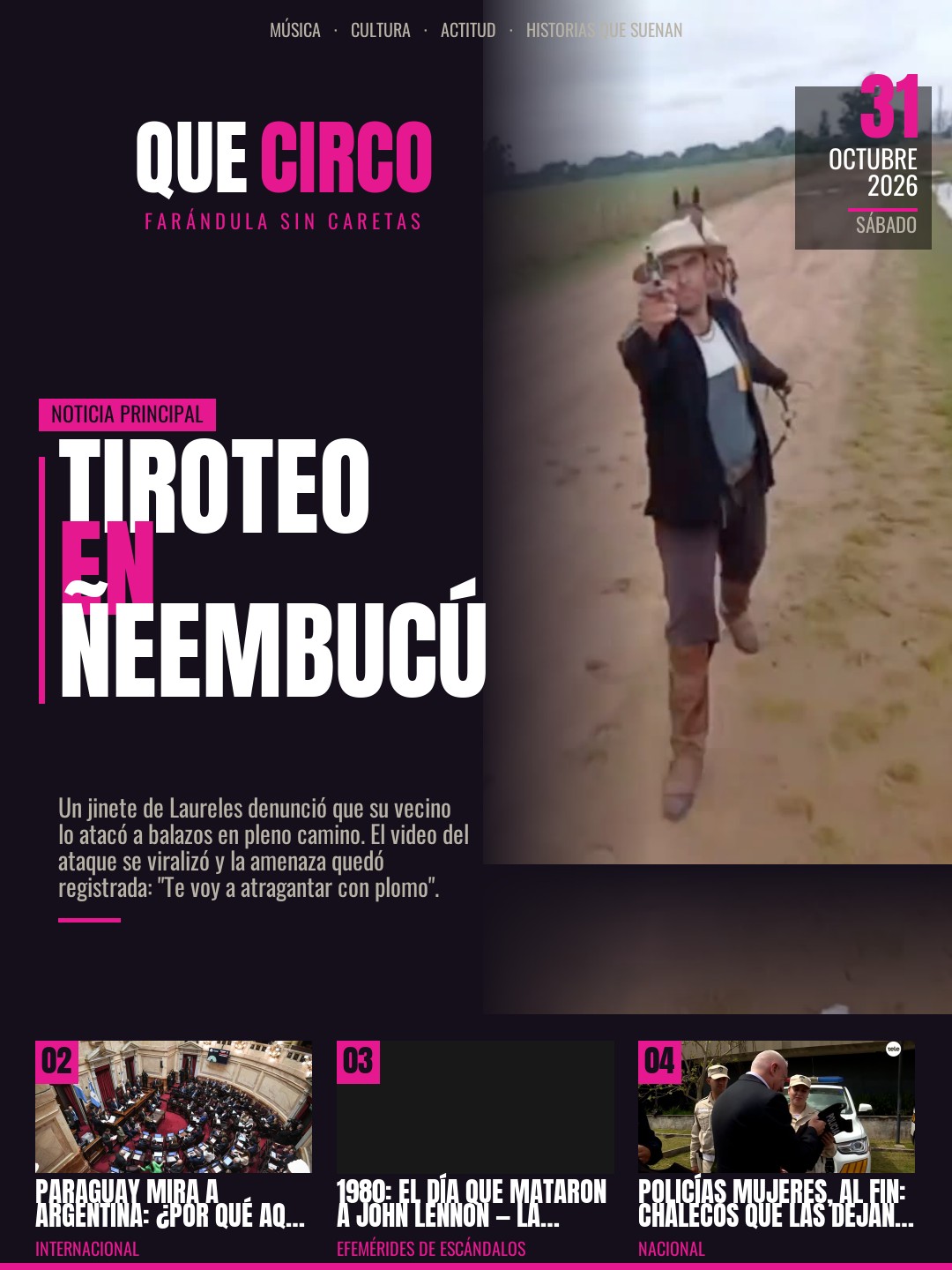 La tapa del día — Que Circo